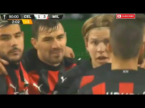 Celtic 1 vs 3 AC Milan | highlight & all goals europa league 2020/2021