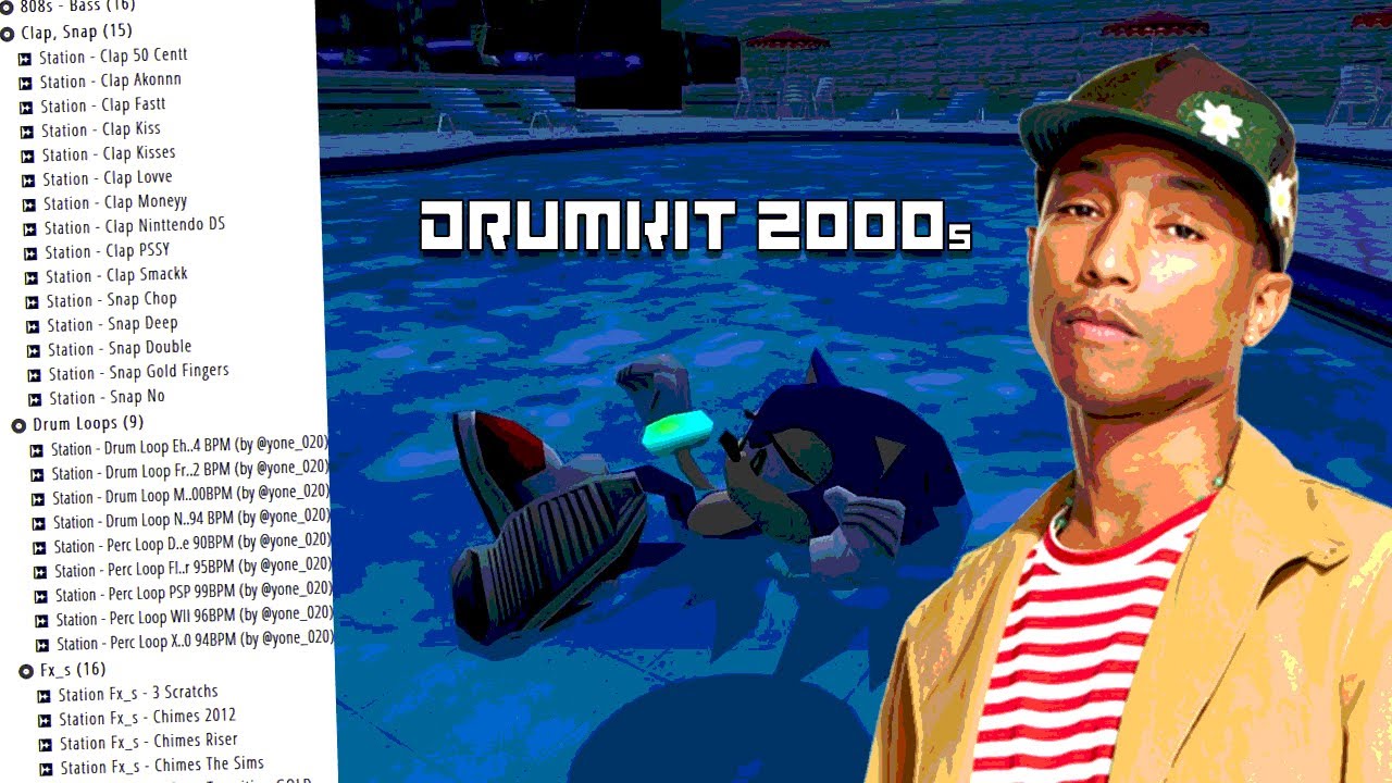 [FREE] 2000s RnB Drum Kit | 160+ Sounds (inspired by Nelly, Usher, Ashanti, Neptunes) 