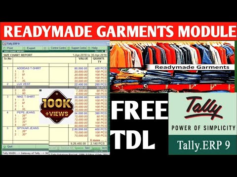 How to maintain inventory of readymade garment or textile in...