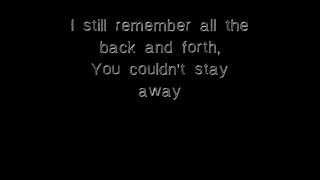 The Used - &quot;Getting Over You&quot; Lyrics