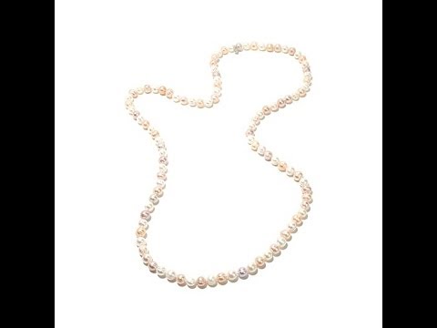 Colleen Lopez 89mm Pastel Cultured Pearl Necklace