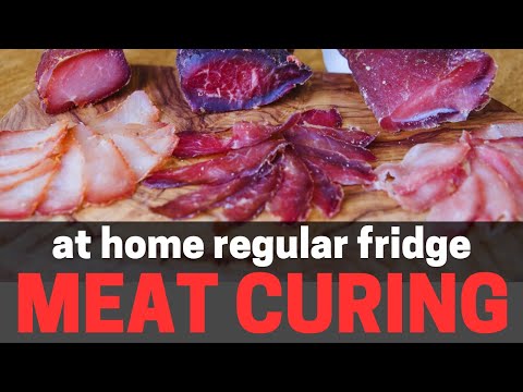 Meat Curing  at Home in Your Regular Fridge