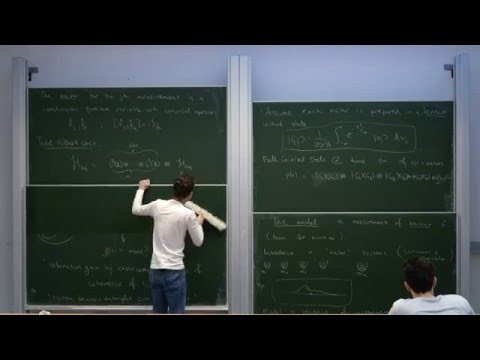 Theory of quantum noise and decoherence, Lecture 11
