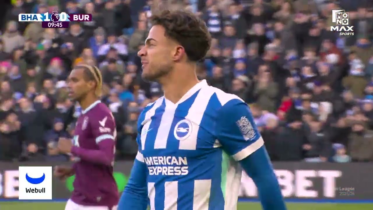 Brighton and Hove Albion vs. Burnley - Game Highlights