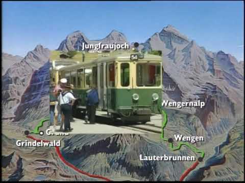 Swiss Railway Journeys - The Jungfrau Railways Part 2: WAB/JB