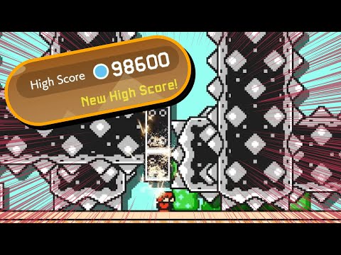 I CLEARED 98600 EXPERT ENDLESS - EXPERT ENDLESS CHALLENGE [SUPER MARIO MAKER 2][158]