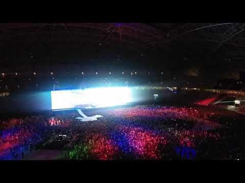 U2 Beautiful Day live in Singapore Dec 1st 2019