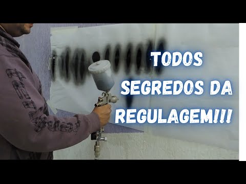 COMO REGULAR QUALQUER PISTOLA DE PINTURA AUTOMOTIVA