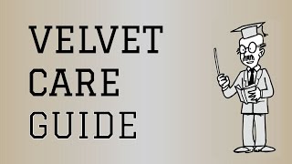 Fabric Care Guide : Velvet | How to care for Velvet Clothing