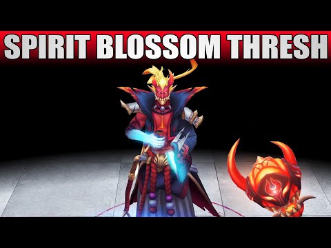 Spirit Blossom Thresh Ruby Chroma - League Of Legends