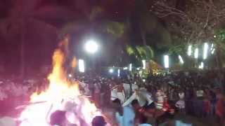 preview picture of video 'Thee chamundy festival at vayalil sree kurumba bagavathy kshethram,'