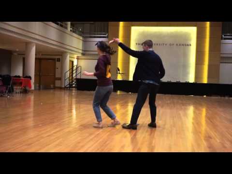 Rock Chalk Swing 2016 - Swing Out Surprise (from skip ups, fwd swingout, block turn, scoots)