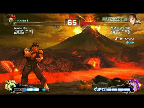 CasshernSei (AK) vs PR1NC3ofPERSI4 (RY) | SSF4: Arcade Edition PC - Ranked Match