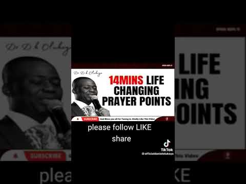 #mfm 14 MINS LIFE CHANGING PRAYER POINTS #drolukoyaprayer