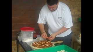 Making Pizza on the Big Green Egg part 2