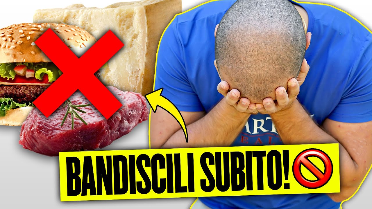 (Fallo subito!) - 3 cibi da ELIMINARE dalla tua dieta per la palestra