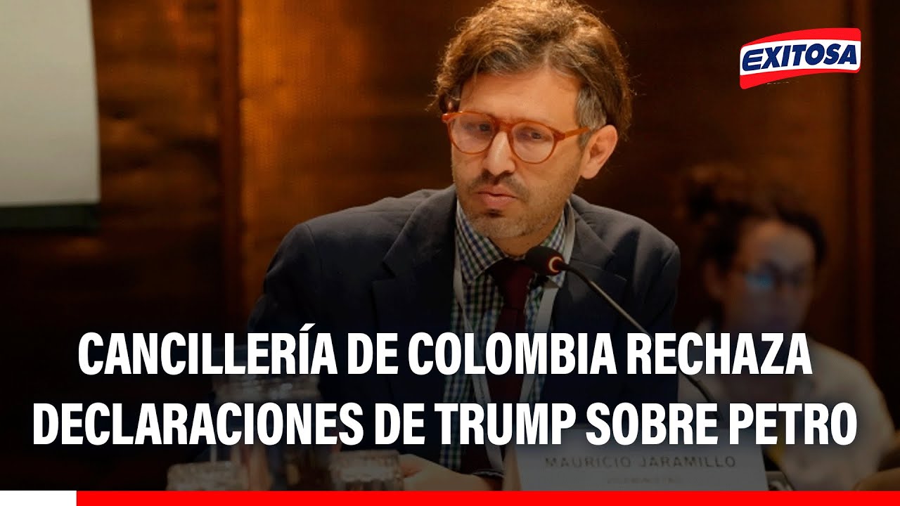 🔴🔵 Cancillería de Colombia rechaza declaraciones de Trump sobre Petro: "Exigimos respeto"
