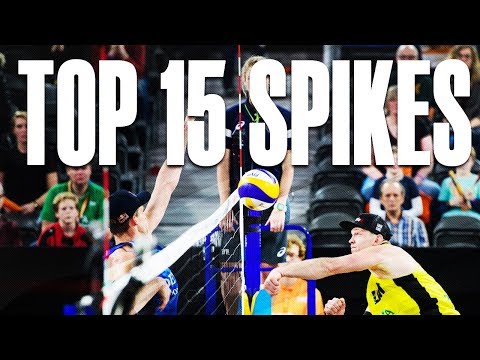 TOP 15 Spikes • The Hague 4 Star 2018 • Beach Volleyball World