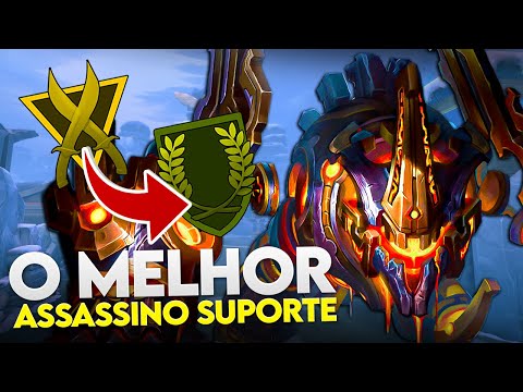 O MELHOR assassino suporte do JOGO! FENRIR SUPORTE - ⚡ Smite BR Conquista
