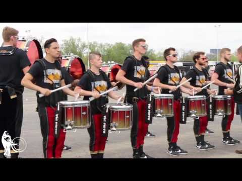 United Drum Line in the Lot | WGI 2017 Finals | Steve Weiss Music