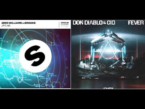 Don Diablo & CID vs Mike Williams & Brooks - Fever vs Jetlag (Wettox mashup)