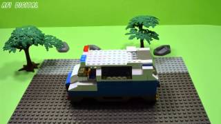 preview picture of video 'Lego Jubilux Police Car (Intervention Vehicle to Social Events) How to build? - Stop Motion'