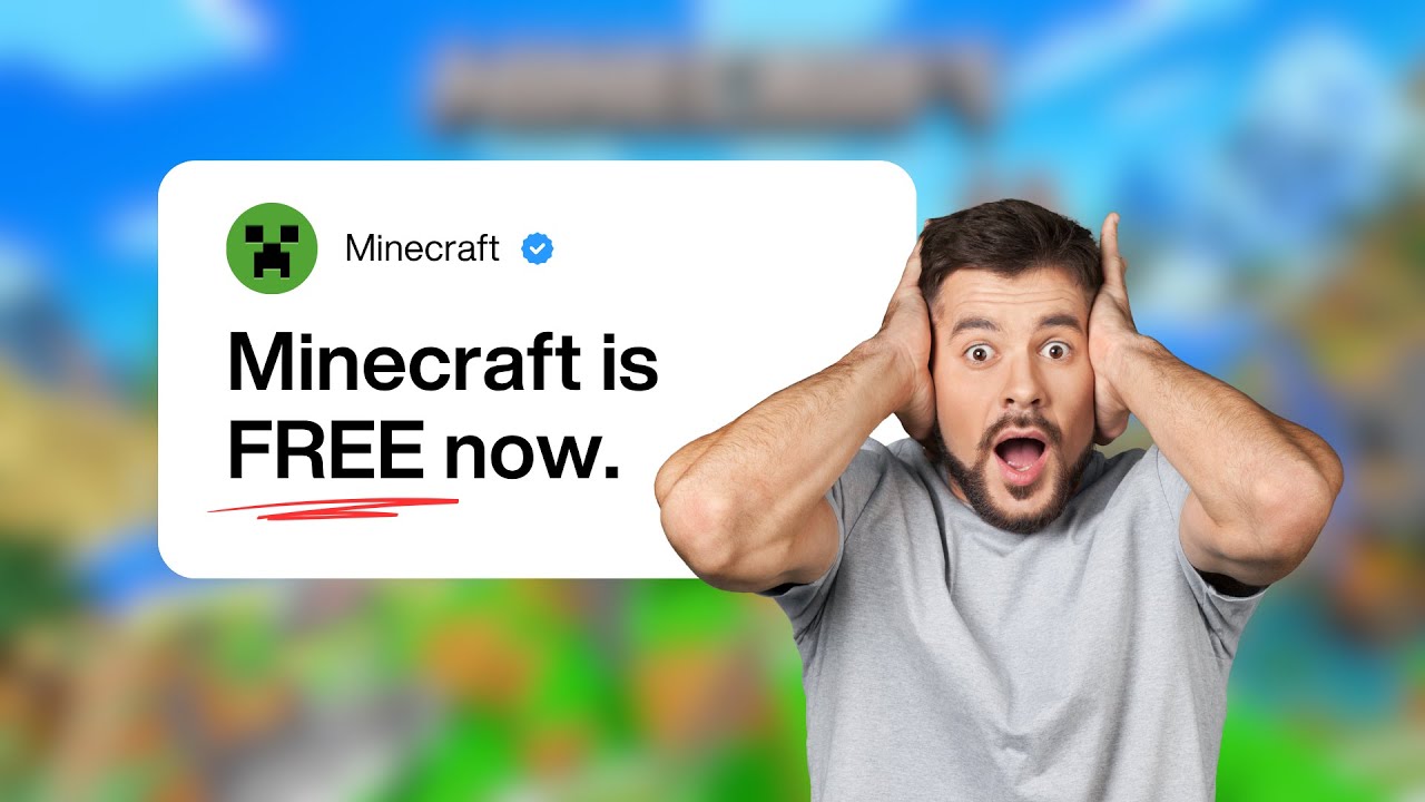 Get Your Minecraft for FREE!
