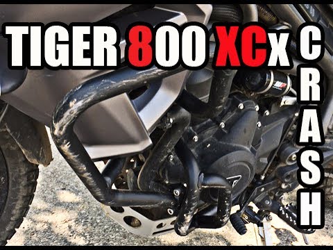 Triumph Tiger 800 XCX Crash Bars... Tested!