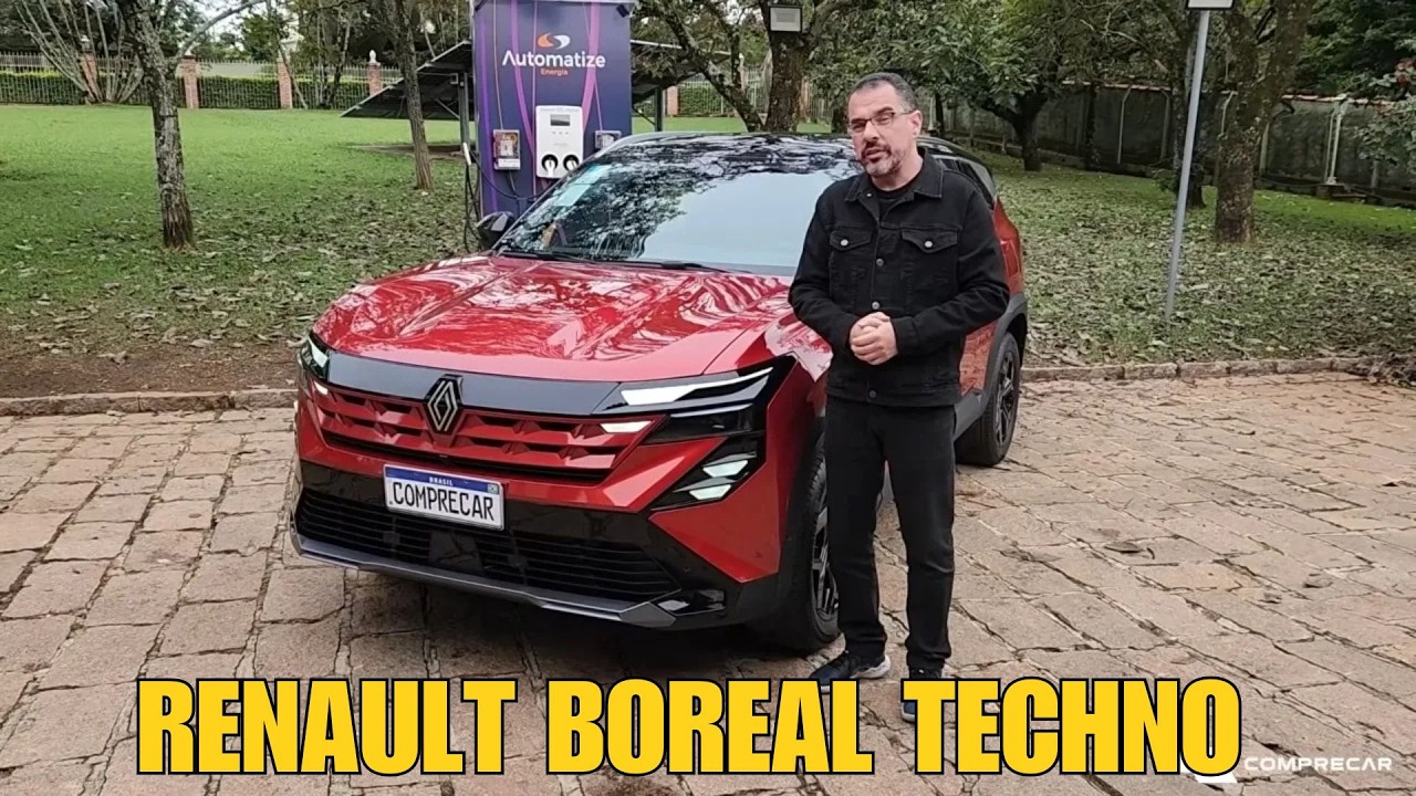 Renault Boreal Techno - Principais destaques da versão intermediária