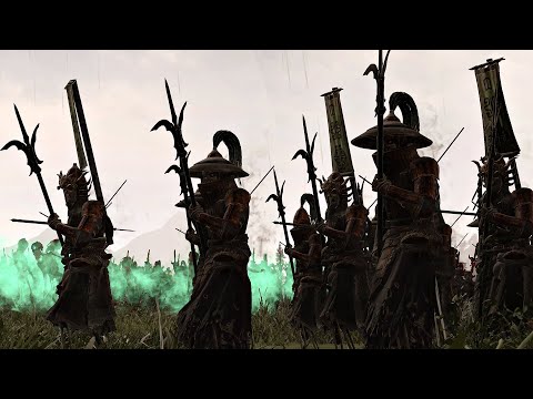 JADE BLOODED VAMPIRES vs HIGH ELVES - Warhammer TotalWar cinematic battle