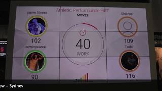 Technogym 'TEAMBEATS' demo