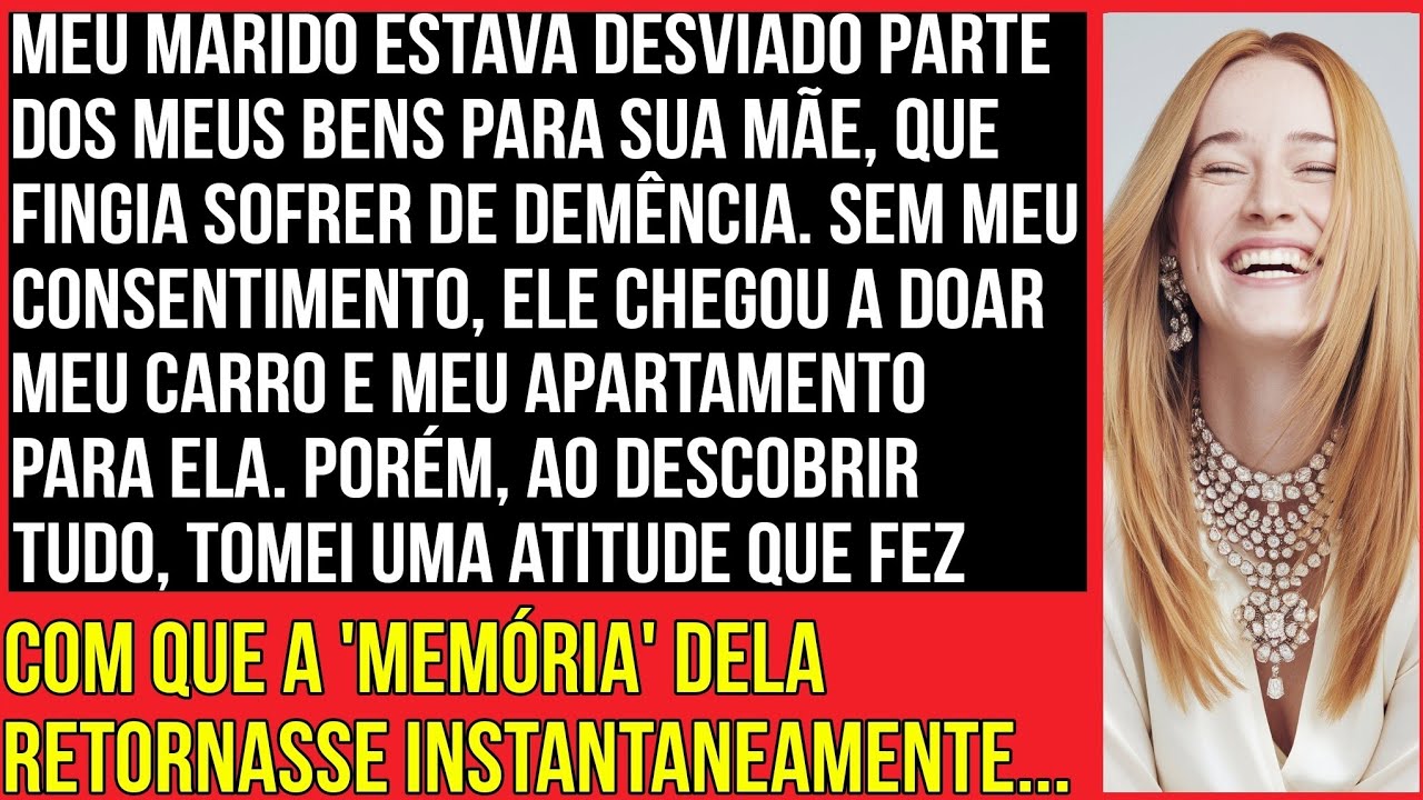 Descobri que meu marido havia desviado parte dos meus bens para sua mãe, que fingia sofrer de...