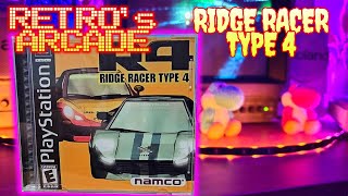Ridge Racer Type 4 on PSONE and Sony PVM-1351Q, Late night vibes - Finished first round of arcade.