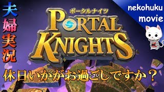 休日をもてあました二人がポータルナイツまったりプレイ