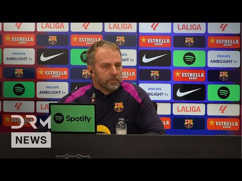 Barcelona Coach Hansi Flick Holds Press Conference Ahead of LaLiga Clash | AD1G