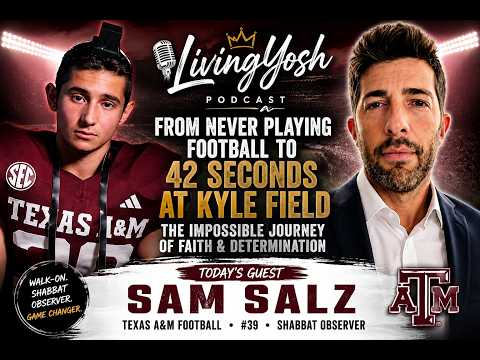 Orthodox Jew Who Made D1 Football History | Texas A&M’s Sam Salz