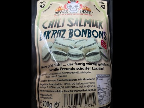 Chili Salmiak Liquorice Candies from Red Devils Taste
