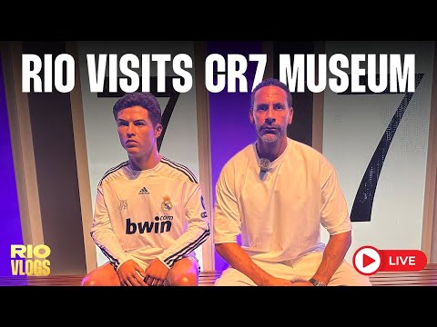 Rio Visits The CR7 Museum In Hong Kong 🇭🇰 
