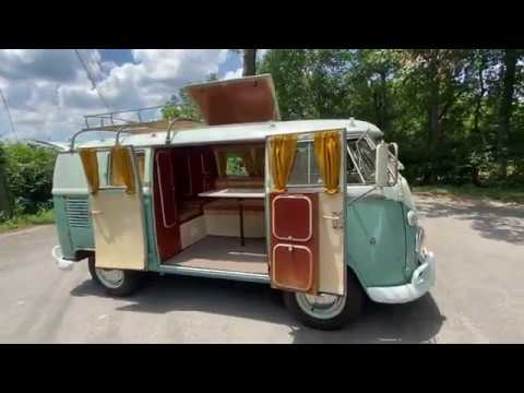 BARN FIND! 1963 VW SO35 VW Westfalia Camper Bus VIDEO TOUR