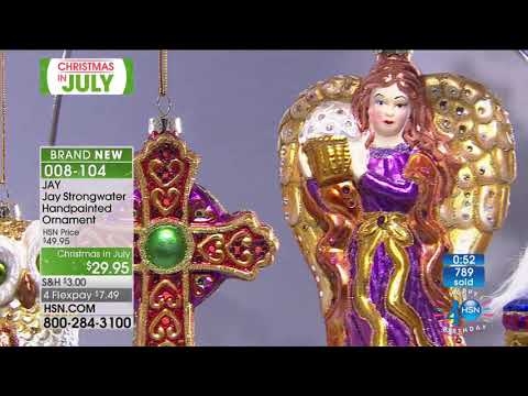 HSN | Christmas in July featuring JAY by Jay Strongwater Holiday Gifts 07.18.2017 - 02 PM