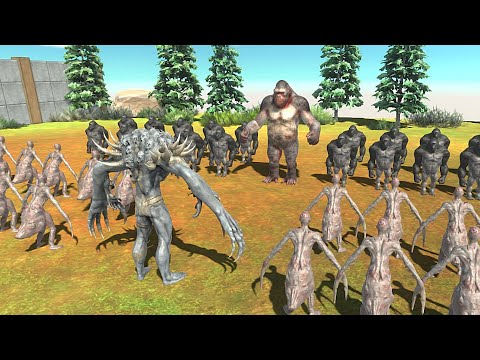STRONGEST BOSS BATTLES WITH 20 TROOPS - Animal Revolt Bbattle Simulator