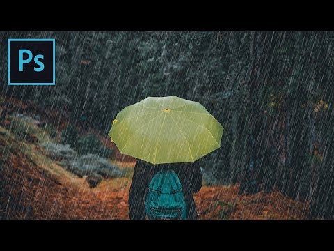 Rain Effect - Photoshop CC Tutorial