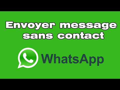 Comment envoyer un message WhatsApp sans contact et sans enregistrer le numéro