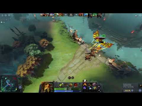 Dota 2  Bristleback  VS Dragon Knight, Razor  Necrophos & Juggernaut