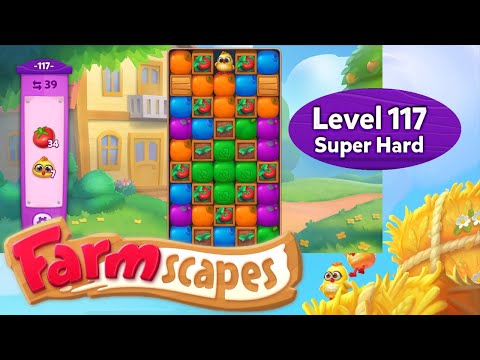 Farmscapes Level 117 Super Hard | No Boosters | Playrix
