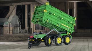 Rollytoys Vlečka John Deere vyklápacia na 3 strany