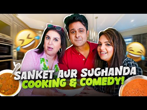 Sanket Sughanda Ki Mimicry Ka Masala aur Amti Bhaat Ka Swaad! | @FarahKhanK