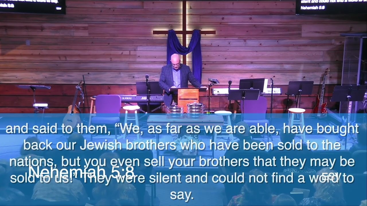 Greed: It Shakes, Or Must Be Shaken - Neh 5:1-13 (Palm Sunday)