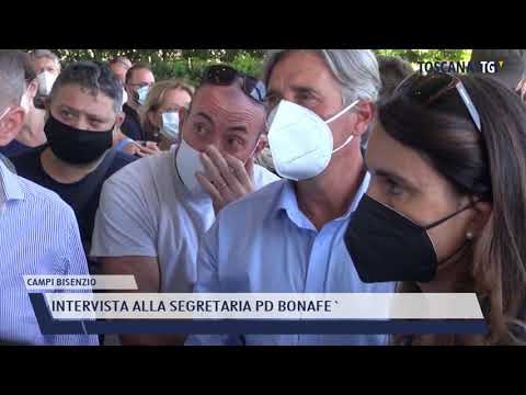 2021-07-10 CAMPI BISENZIO - INTERVISTA ALLA SEGRETARIA PD BONAFE'