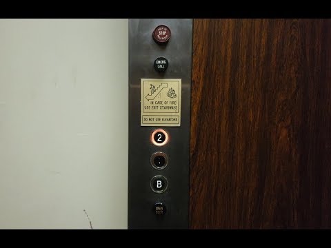 1972 Otis Lexan Hydraulic Elevator at an apartment building in Vancouver BC